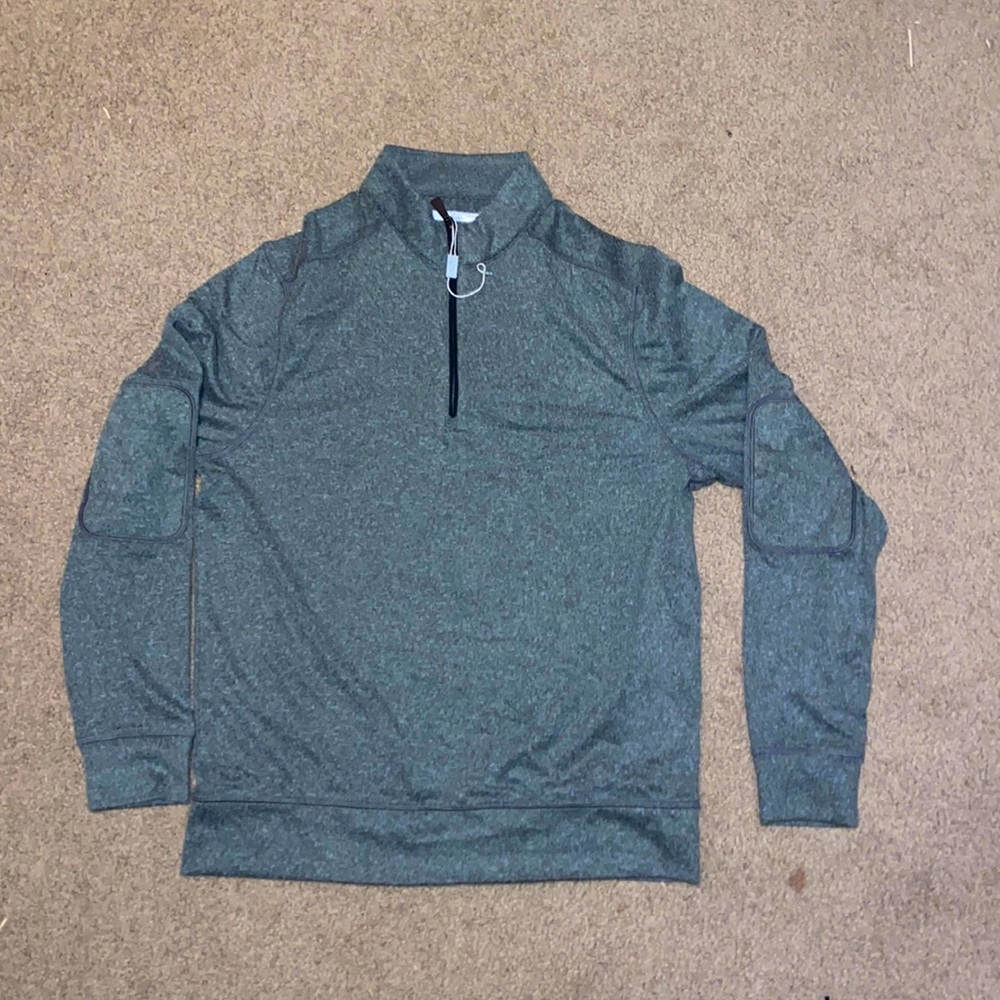Grey Normal Quarter Zip - Small